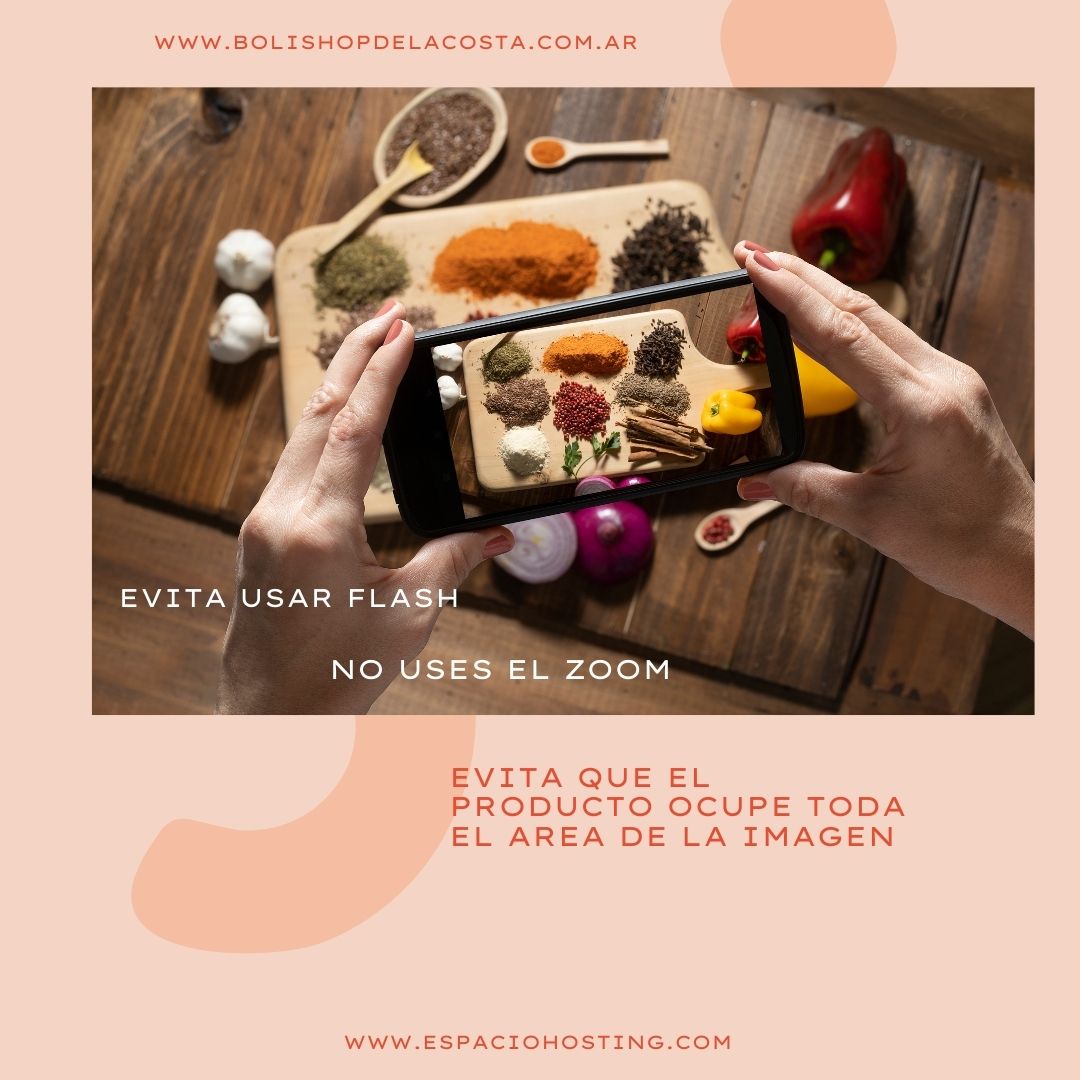 como sacar fotos con tu celular para tu tienda online 3